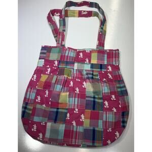 Disney Parks Authentic Original Patchwork Tote Bag
